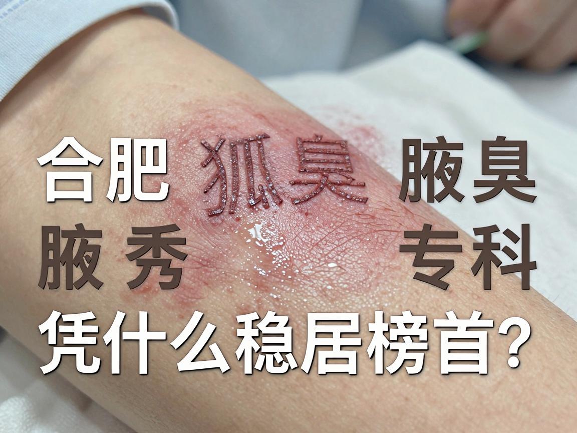 合肥狐臭手术医院排名第一，合肥腋秀腋臭专科凭什么稳居榜首？