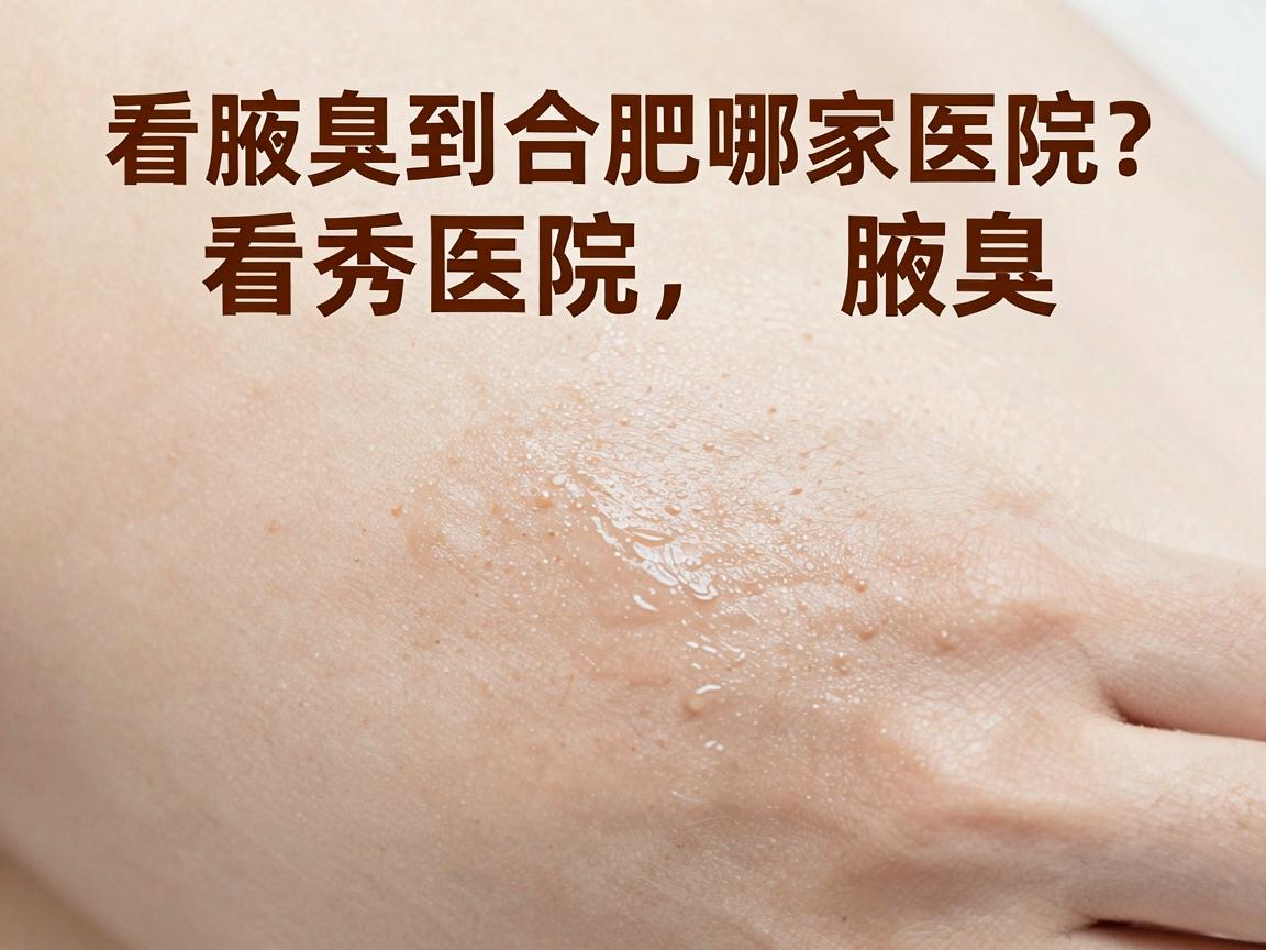 看腋臭到合肥哪家医院？合肥腋秀医院看腋臭，专业诊疗让你告别腋臭尴尬