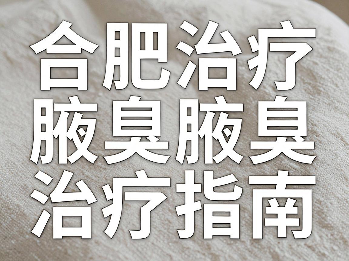合肥治疗腋臭选哪家？别急，看完这篇合肥腋臭治疗指南再决定