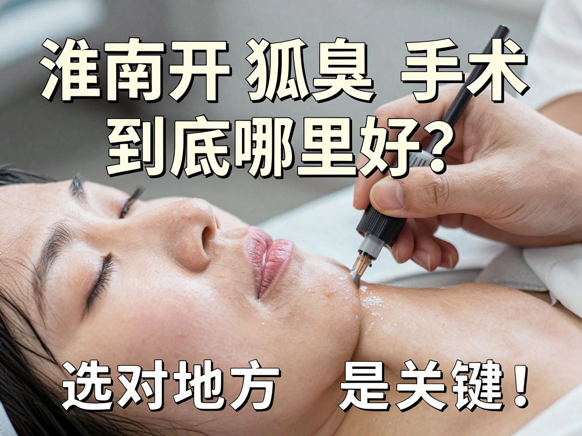 淮南开狐臭手术，到底哪里好？开狐臭手术选对地方是关键！