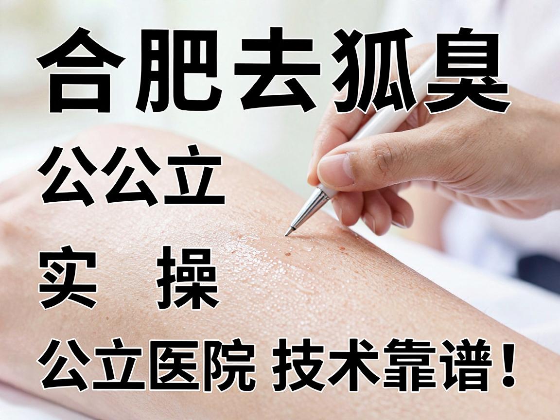 合肥去狐臭选哪家？公立三甲医院实操对比，这3家公立医院技术靠谱！