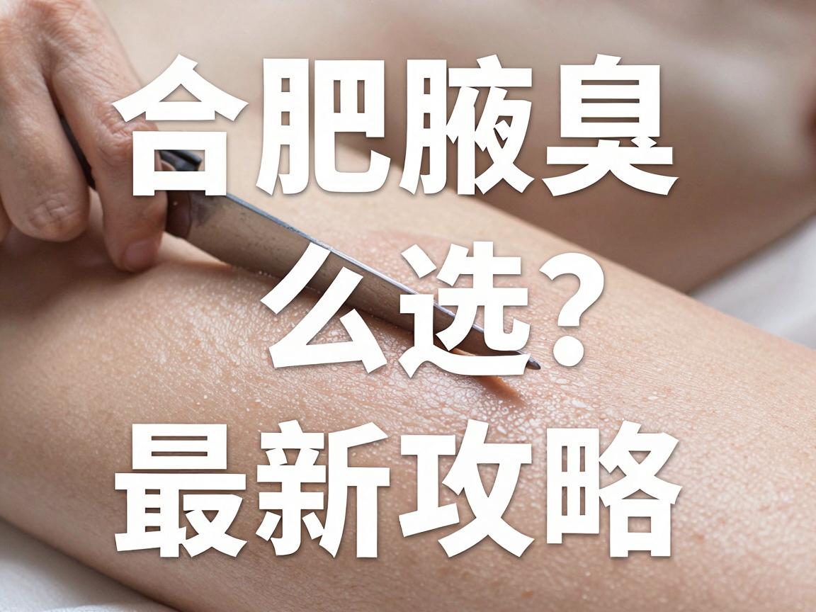 合肥切除腋臭医院怎么选？合肥腋臭切除医院最新攻略