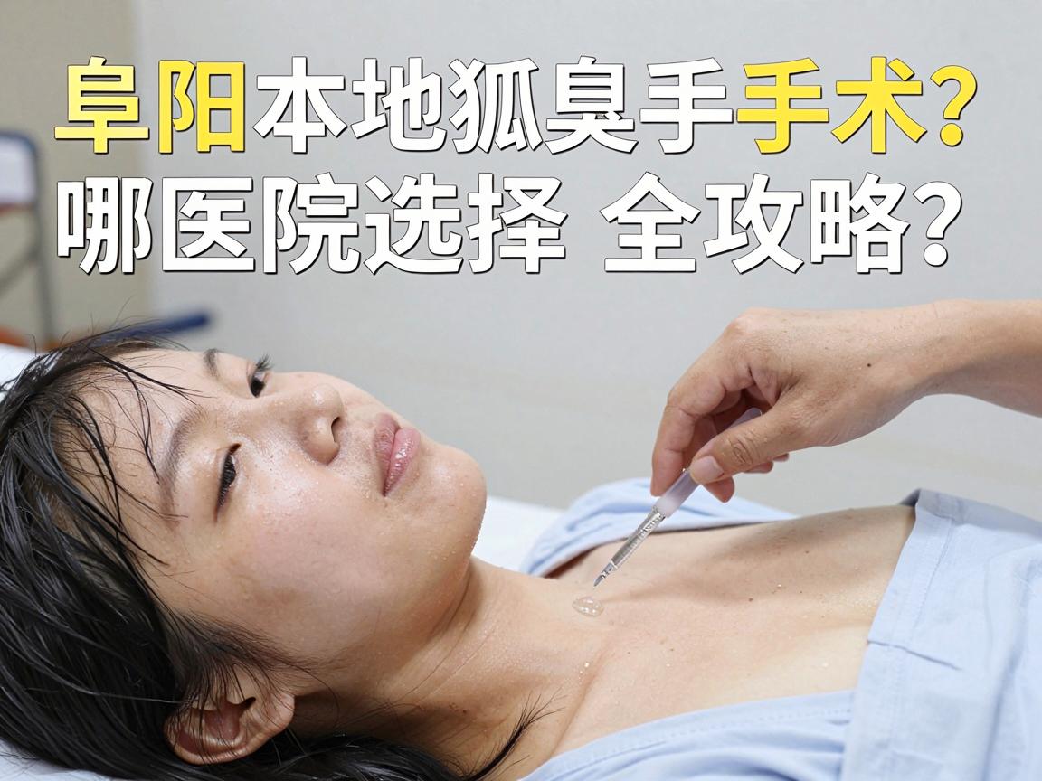 阜阳狐臭手术哪个医院好？阜阳本地狐臭手术医院选择全攻略