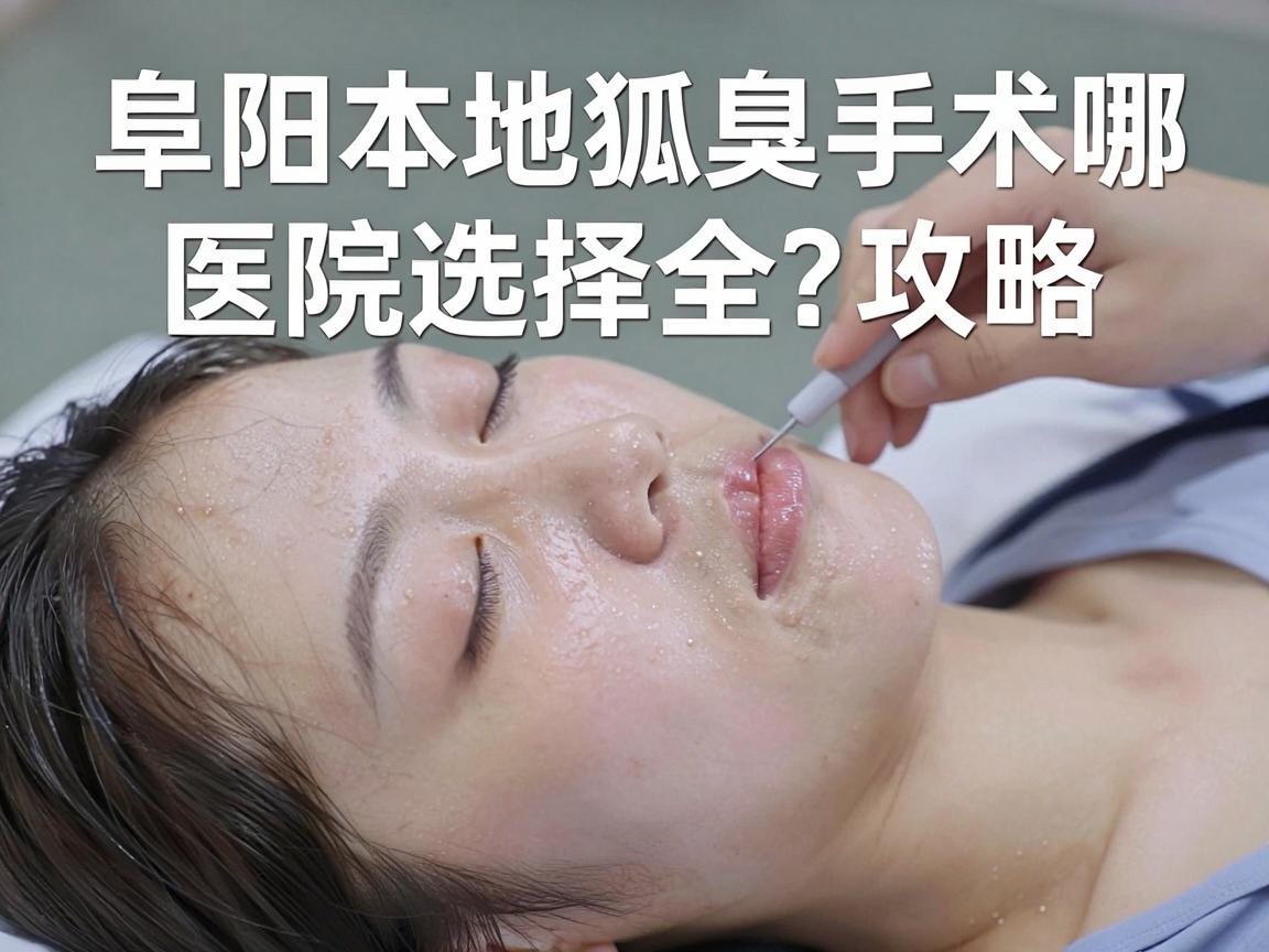 阜阳狐臭手术哪个医院好？阜阳本地狐臭手术医院选择全攻略