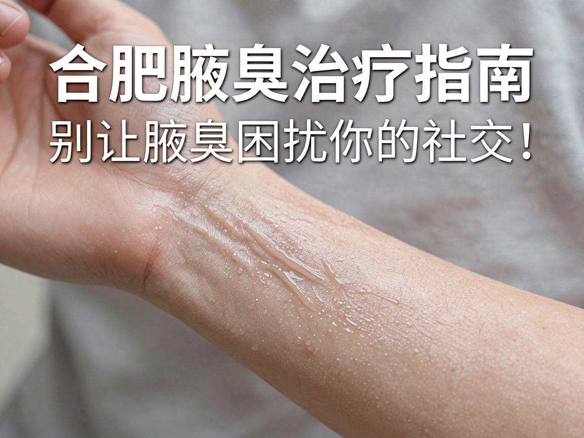 合肥腋臭治疗指南，别让腋臭困扰你的社交，关于合肥治疗腋臭，这些干货你必须懂