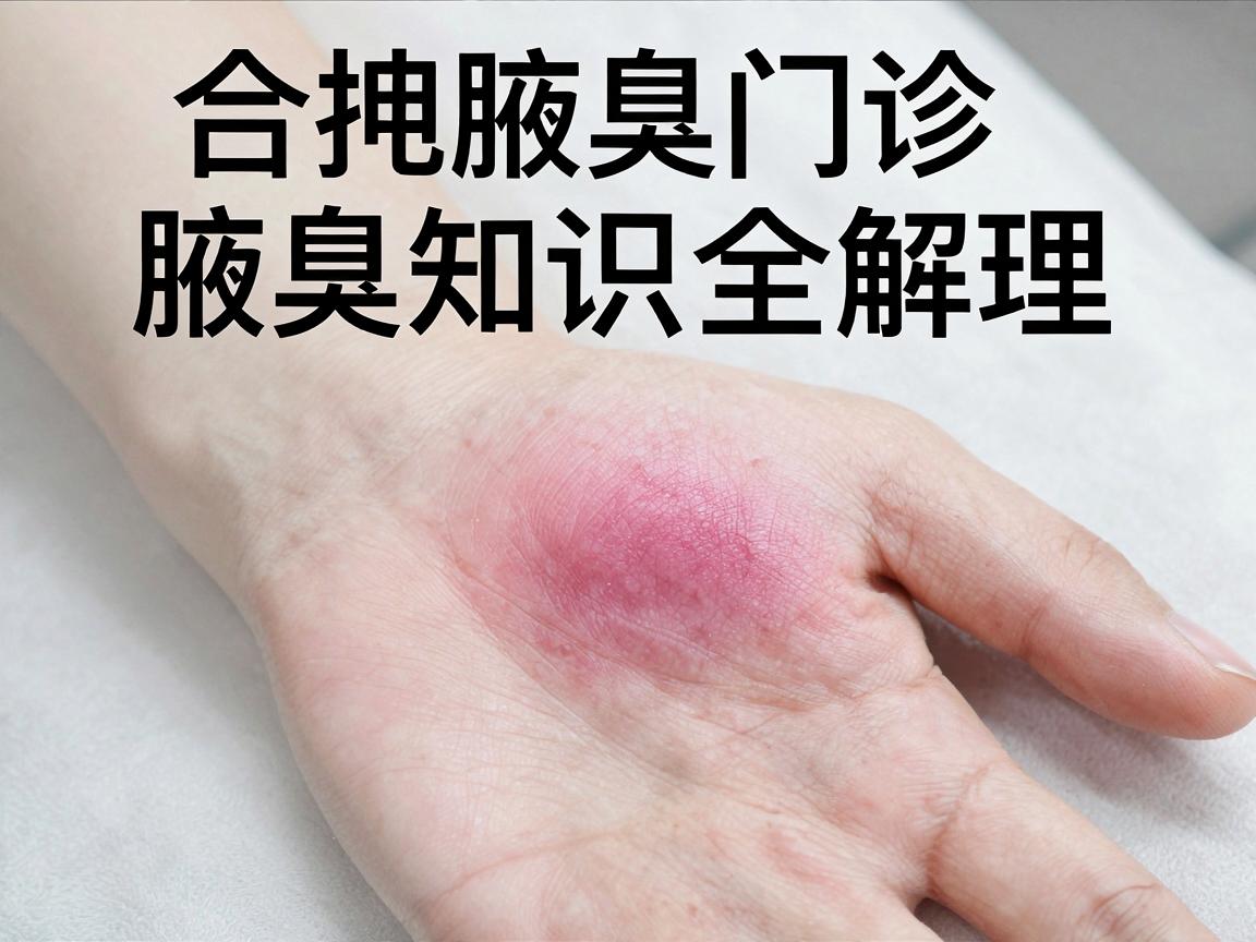 腋臭手术与腋臭护理，合肥腋臭门诊的腋臭知识全解析