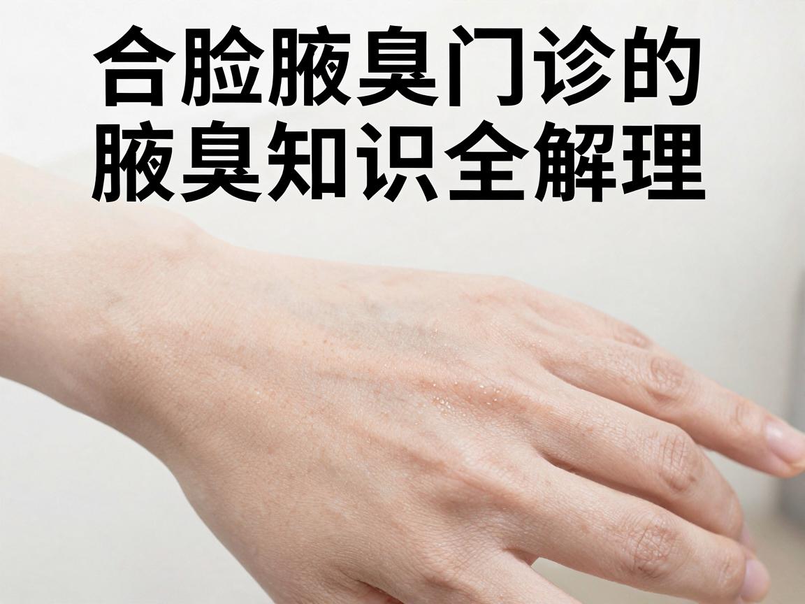 腋臭手术与腋臭护理，合肥腋臭门诊的腋臭知识全解析