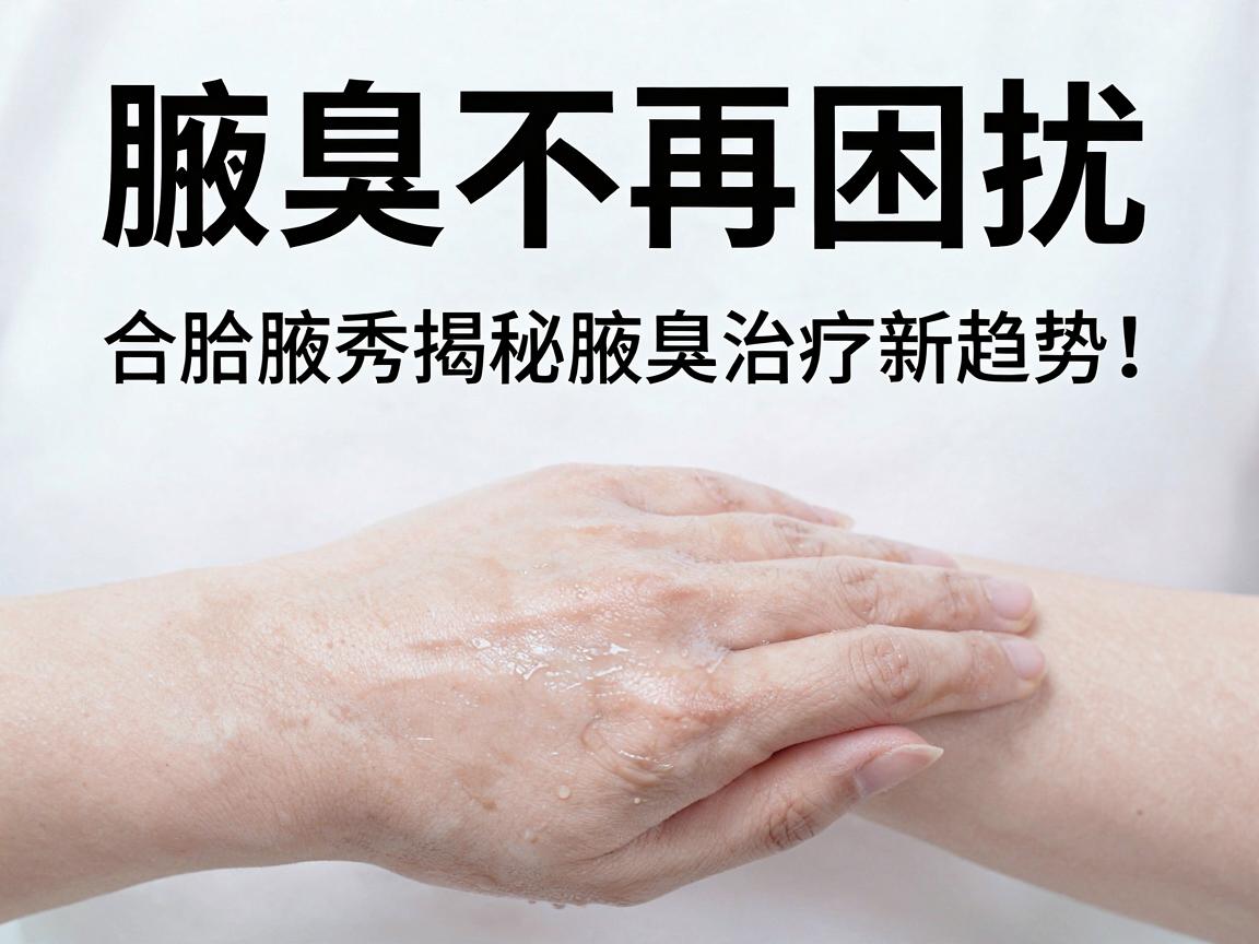 腋臭不再困扰，合肥腋秀揭秘腋臭治疗新趋势，腋臭问题科学应对指南