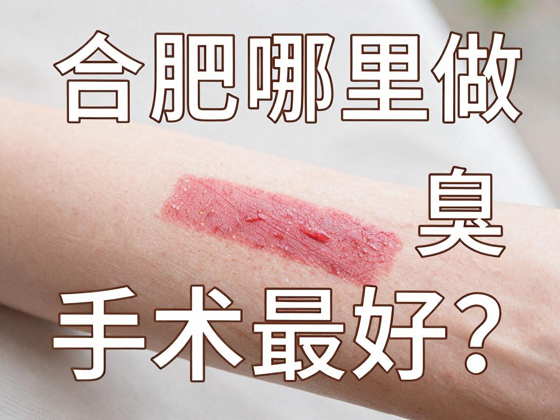 合肥哪里做腋臭手术最好？解密合肥腋臭手术的最佳选择标准