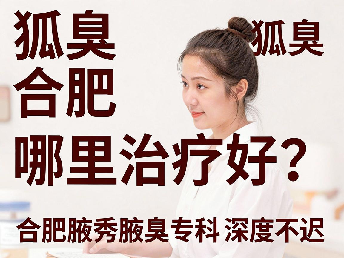 狐臭合肥哪里治疗好？看完这篇狐臭科普再决定不迟（合肥腋秀腋臭专科深度解析）