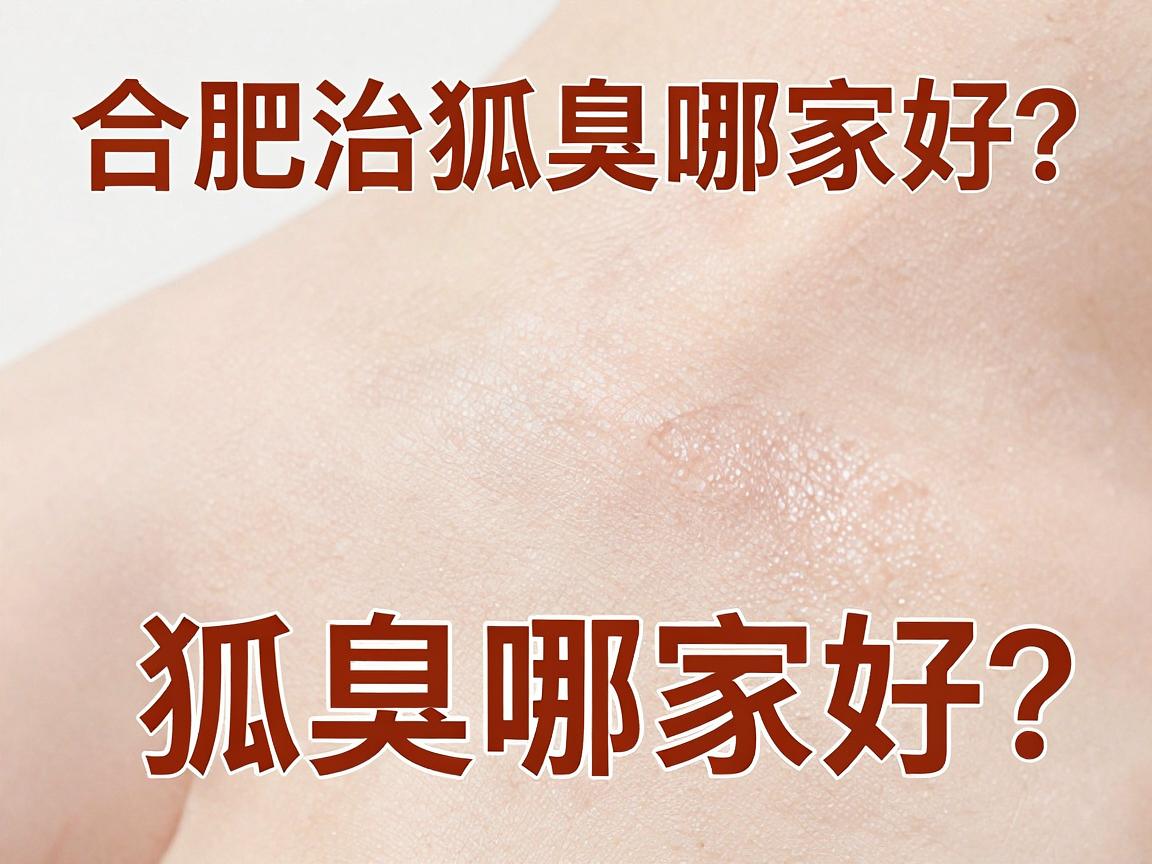 合肥治狐臭哪家好？这篇合肥腋秀腋臭专科干货，帮你避开治狐臭的坑