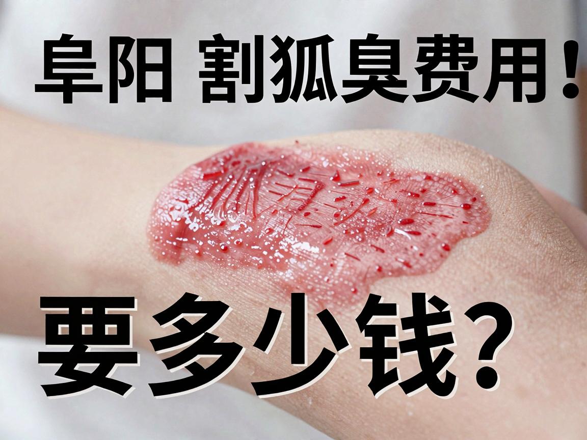 阜阳割狐臭要多少钱？一文拆解阜阳割狐臭费用，阜阳狐臭手术价格全解析