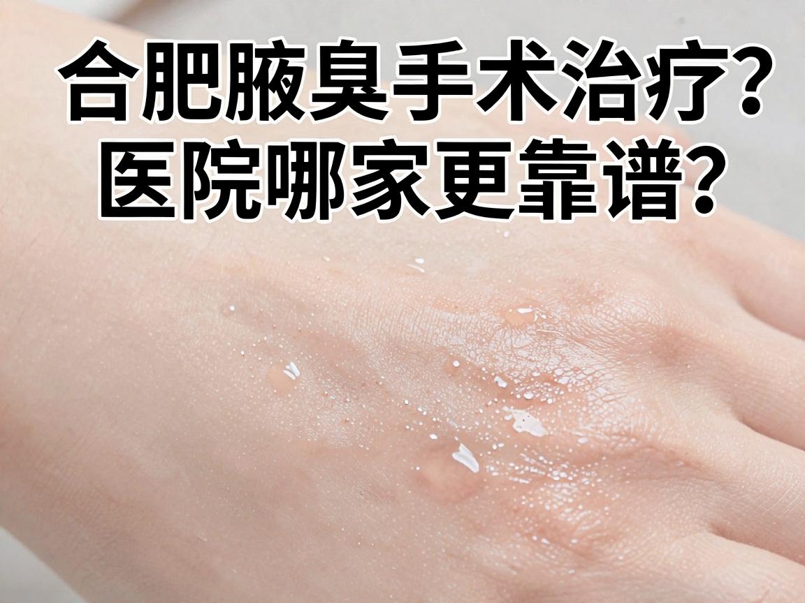 合肥腋臭手术医院怎么选？合肥腋臭治疗医院哪家更靠谱？内附对比）