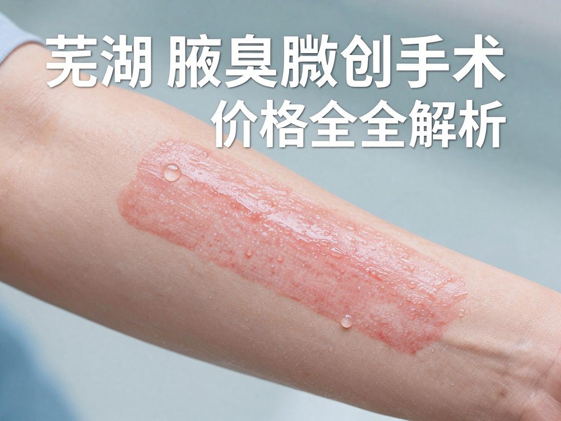 芜湖腋臭微创手术价格全解析，告别腋臭，微创手术价格与效果如何平衡？