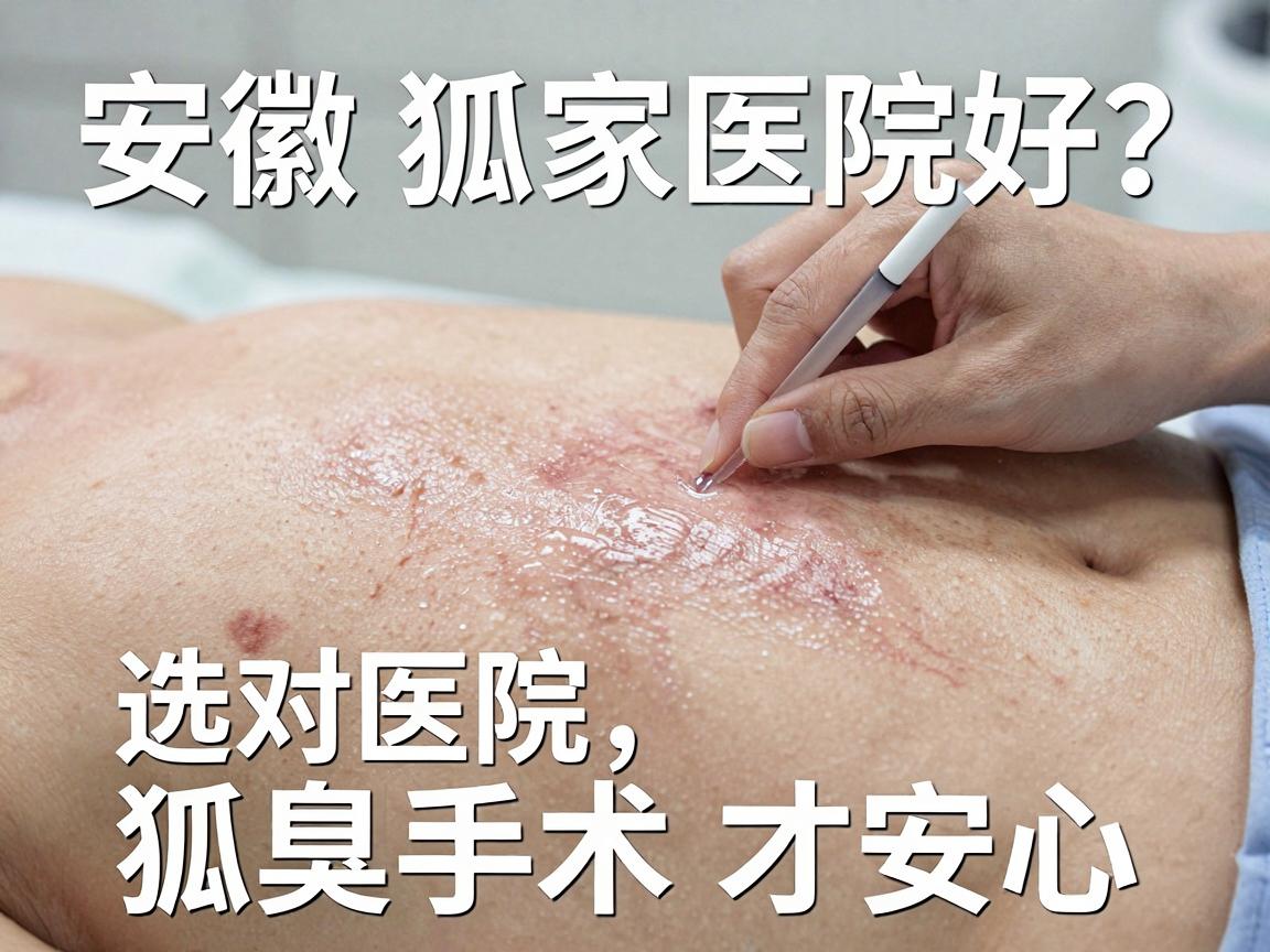 安徽狐臭手术哪家医院好？选对医院，狐臭手术才安心