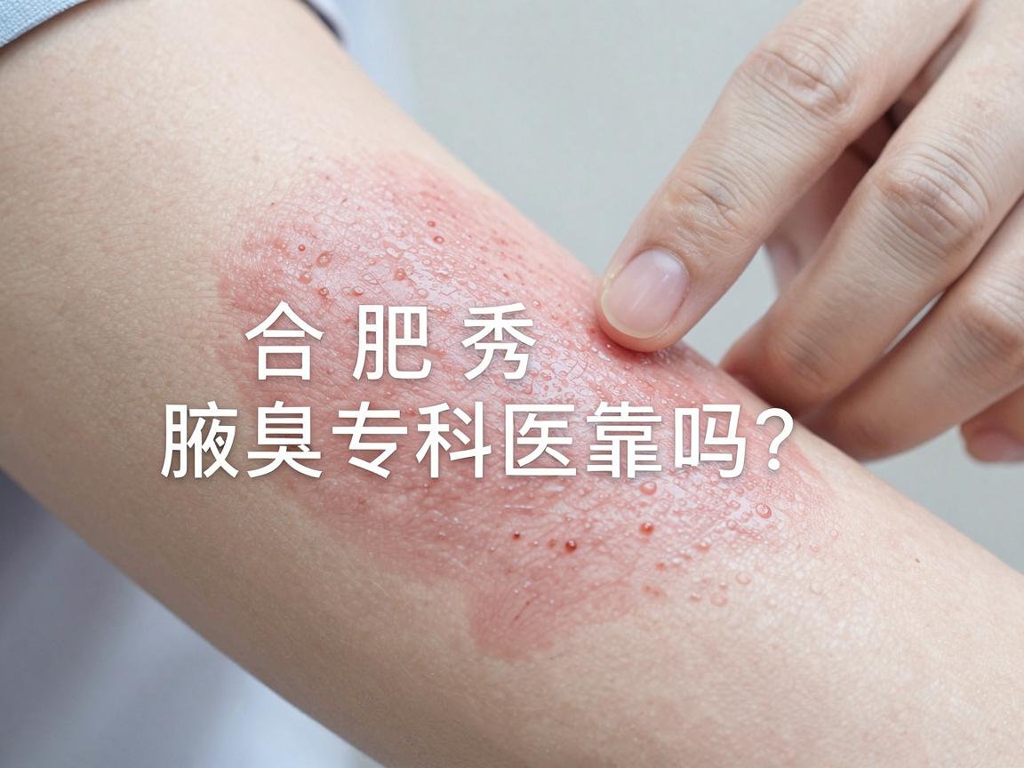 合肥腋秀腋臭专科医院可靠吗？一文说清腋秀医院到底可靠不可靠