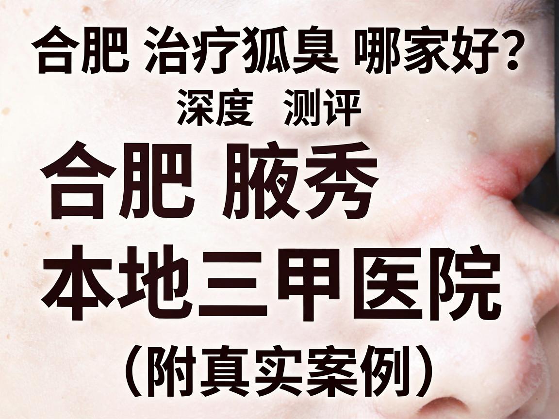 合肥治疗狐臭医院哪家好？深度测评合肥腋秀与本地三甲医院对比（附真实案例）