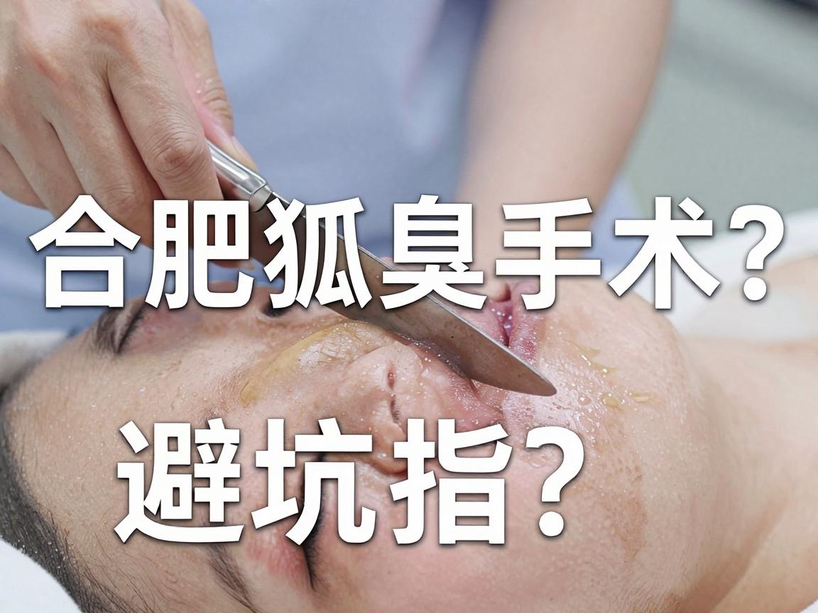 合肥切狐臭医院怎么选？合肥狐臭手术医院避坑指南