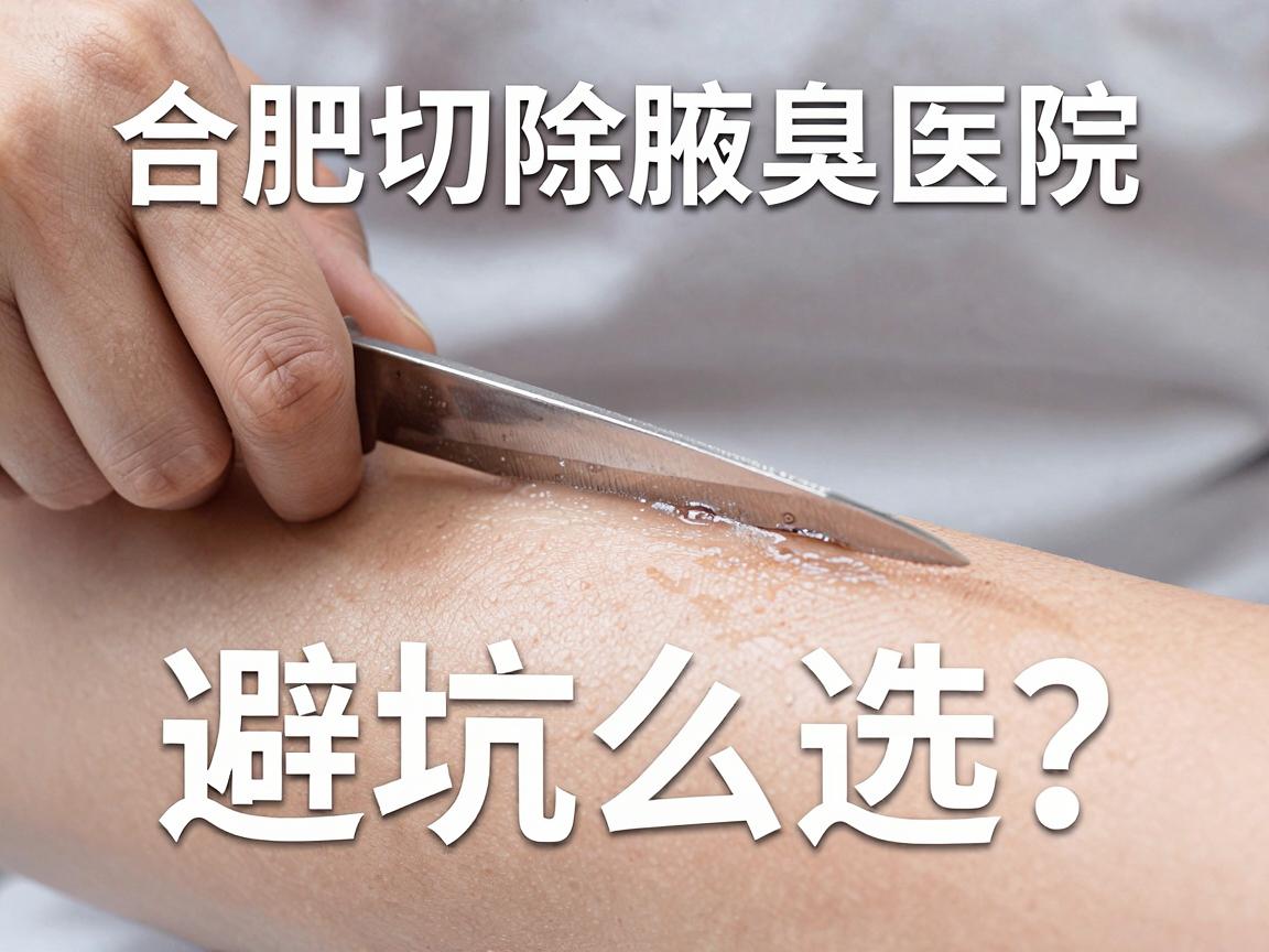 合肥切除腋臭医院该怎么选？合肥切除腋臭医院避坑指南
