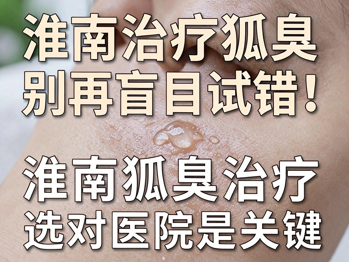 淮南治疗狐臭，别再盲目试错！淮南狐臭治疗，选对医院是关键