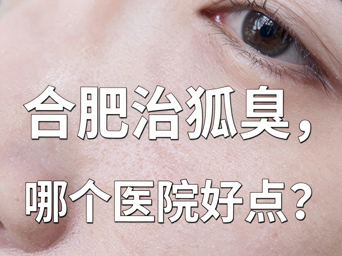合肥治狐臭哪个医院好点？专业解析合肥治狐臭医院怎么选