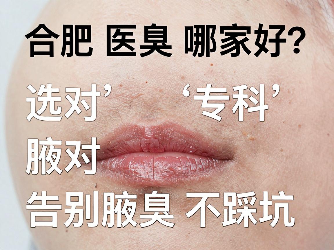 合肥腋臭医院哪家好？选对腋臭专科，告别腋臭不踩坑