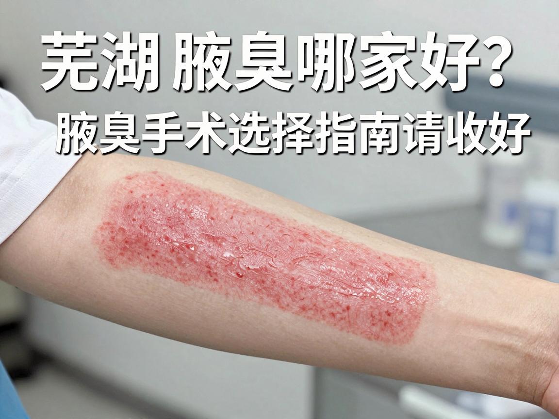芜湖腋臭手术哪家好？这份腋臭手术选择指南请收好