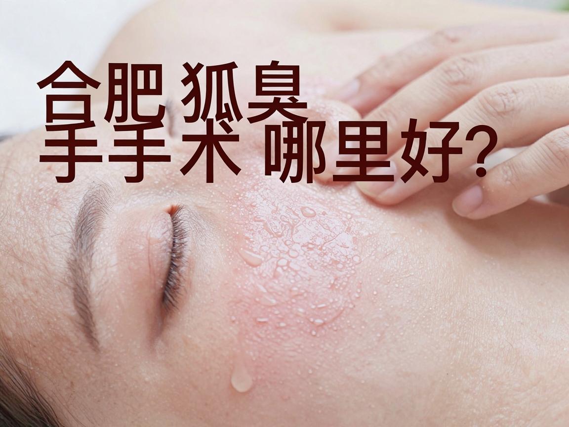 合肥狐臭手术哪里好？一篇讲透狐臭手术选择关键点