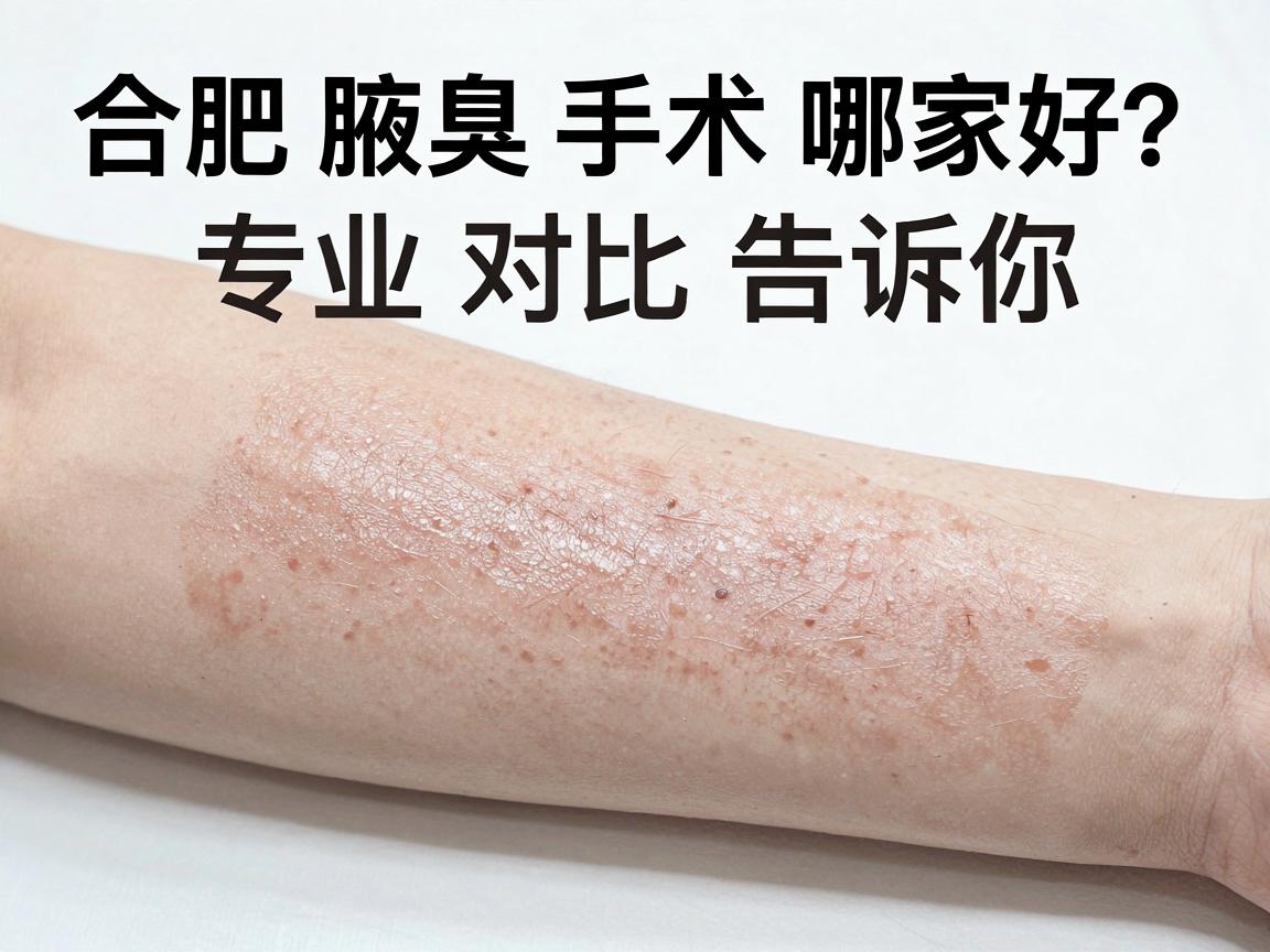 合肥腋臭手术哪家好？专业对比告诉你合肥腋臭手术怎么选