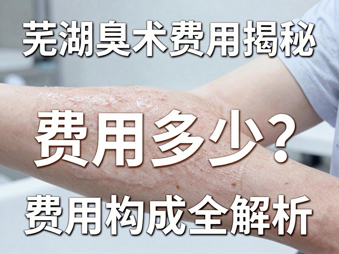芜湖腋臭手术费用揭秘，费用多少？费用构成全解析