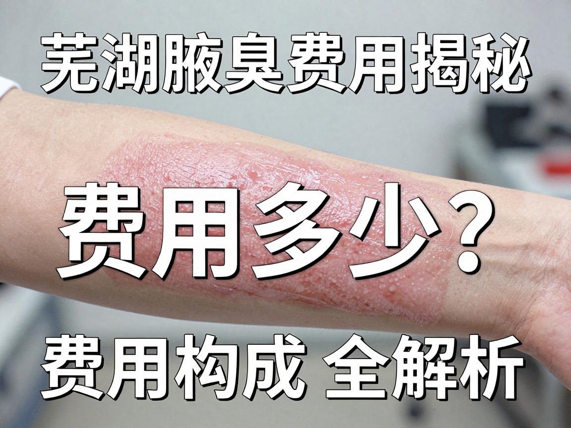 芜湖腋臭手术费用揭秘，费用多少？费用构成全解析