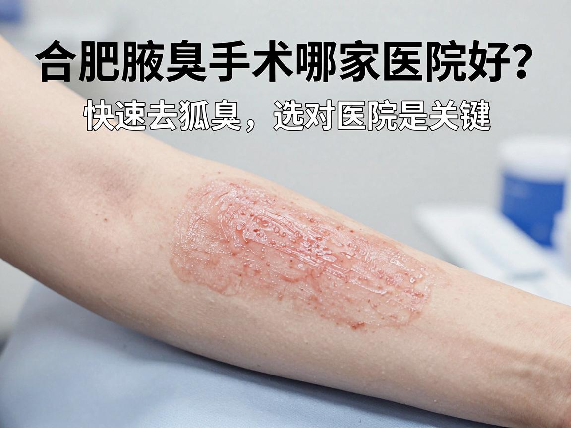 合肥腋臭手术哪家医院好?快速去狐臭,选对医院是关键 合肥腋臭手术哪家医院好?快速去狐臭,选对医院是关键