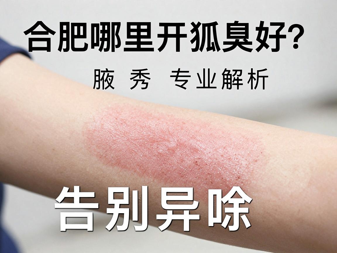 合肥哪里开狐臭好？合肥腋秀专业解析，选对技术，告别异味