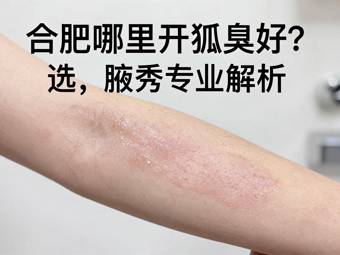 合肥哪里开狐臭好？合肥腋秀专业解析，选对技术，告别异味