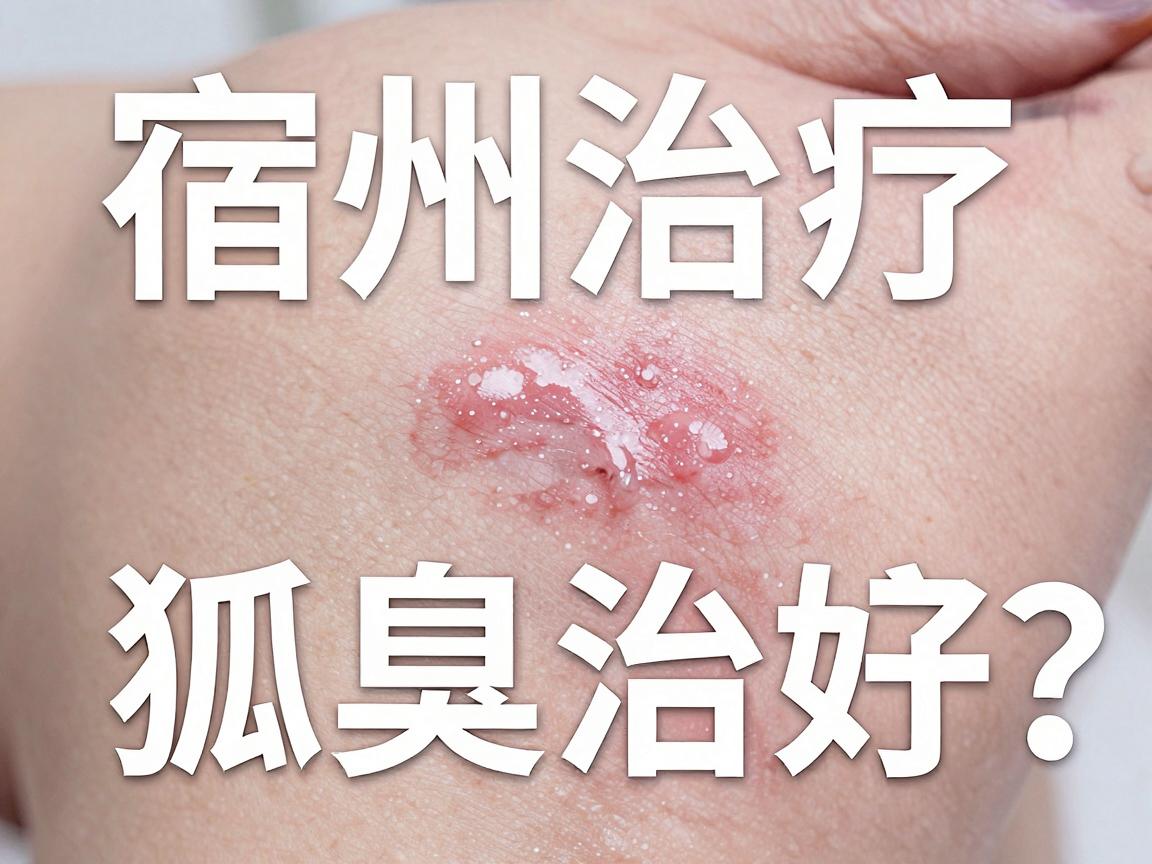宿州治疗狐臭哪家好？专业解读狐臭治疗，宿州患者别再乱跑了