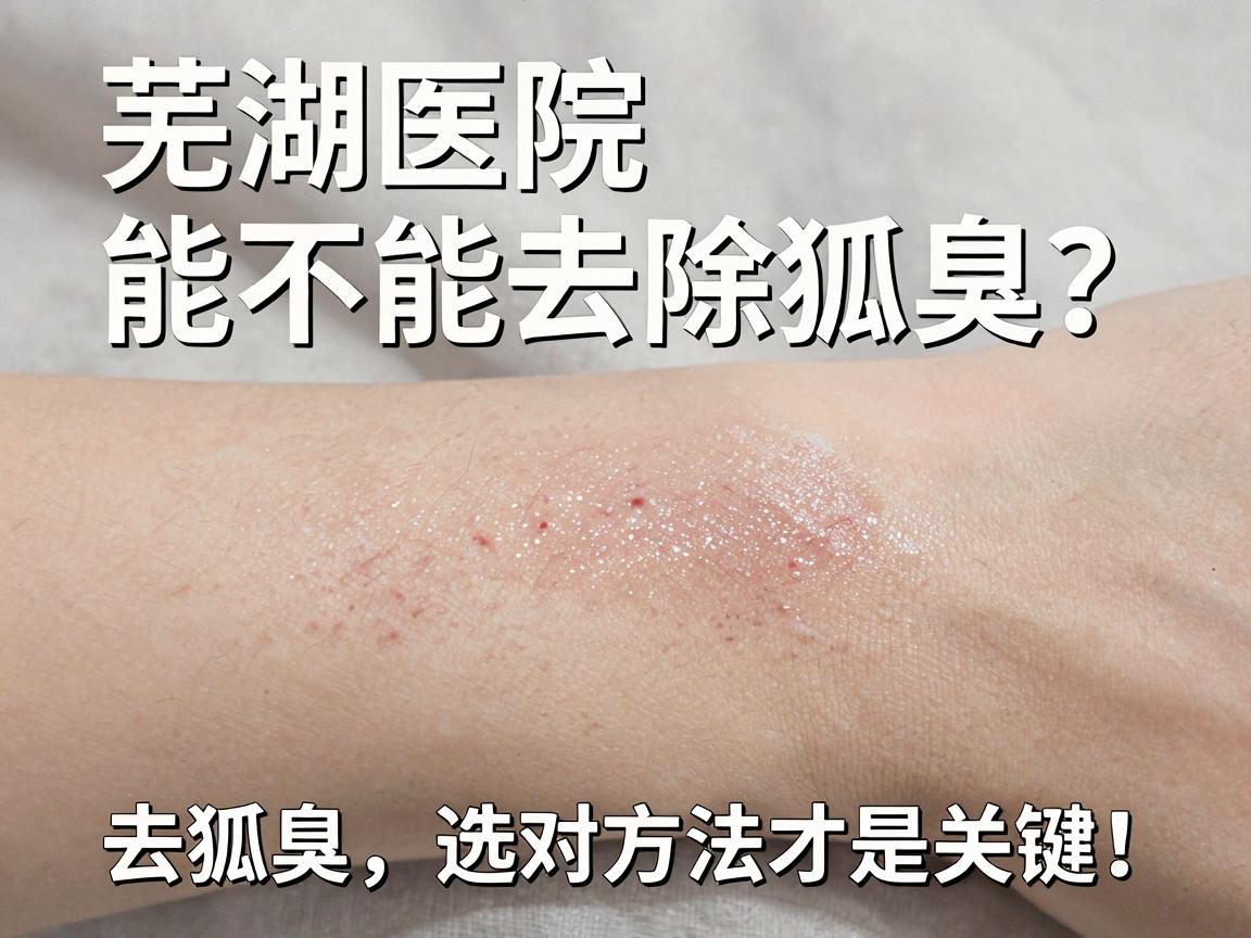 芜湖医院能不能去除狐臭？合肥腋秀腋臭专科告诉你，去狐臭，选对方法才是关键！
