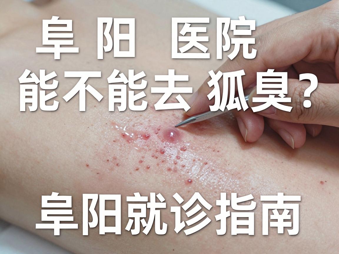 阜阳医院能不能去除狐臭？腋臭治疗真相与阜阳就诊指南