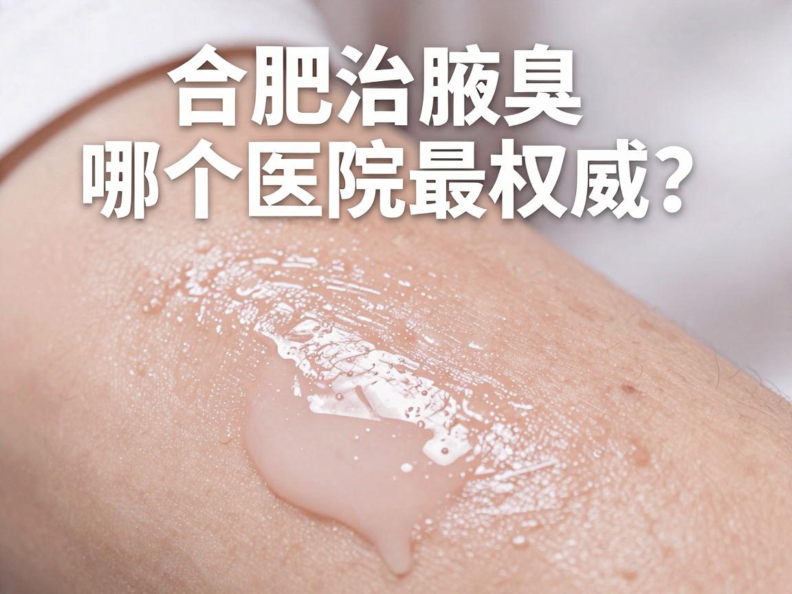 合肥治腋臭哪个医院最权威？深度拆解合肥腋秀腋臭专科的权威底气