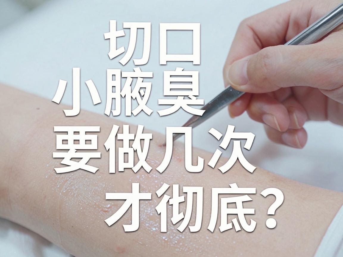 小切口去腋臭要做几次才彻底？医生坦言，小切口去腋臭的次数，关键看这3点