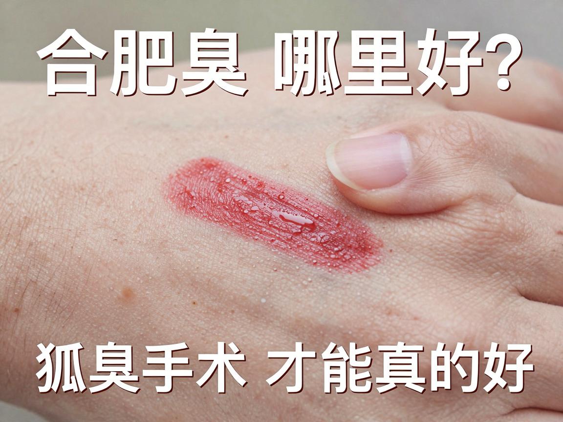 合肥狐臭手术哪里好？选对医院，狐臭手术才能真的好