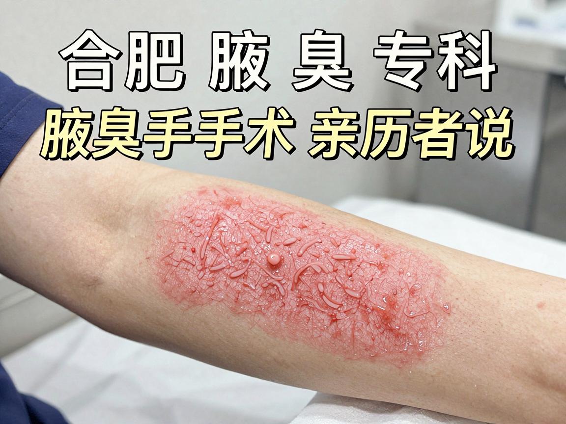 合肥腋秀腋臭专科，腋臭手术亲历者说，关于腋臭治疗，这些真相你必须知道