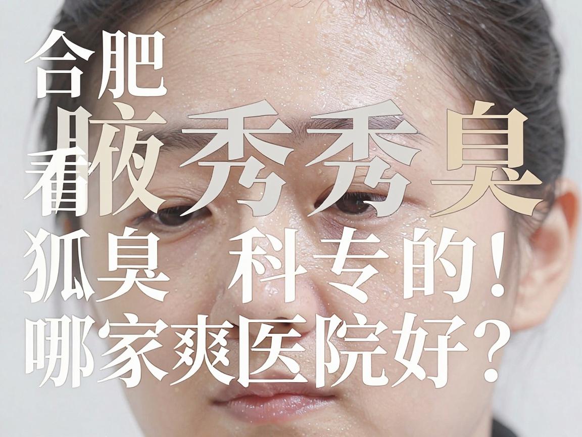 合肥看狐臭哪家医院好？腋秀腋臭专科的清爽答案，狐臭治疗不踩坑