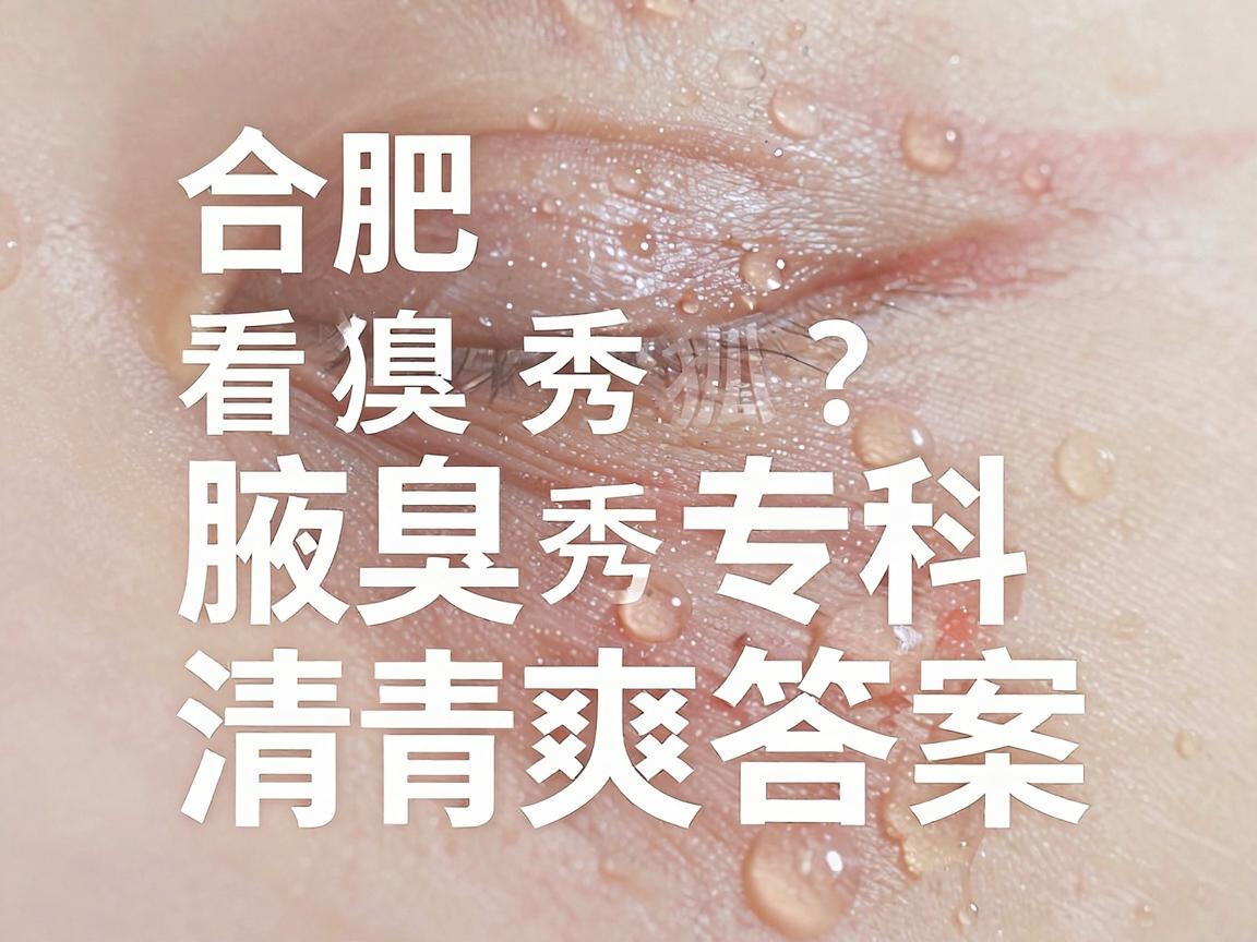 合肥看狐臭哪家医院好？腋秀腋臭专科的清爽答案，狐臭治疗不踩坑