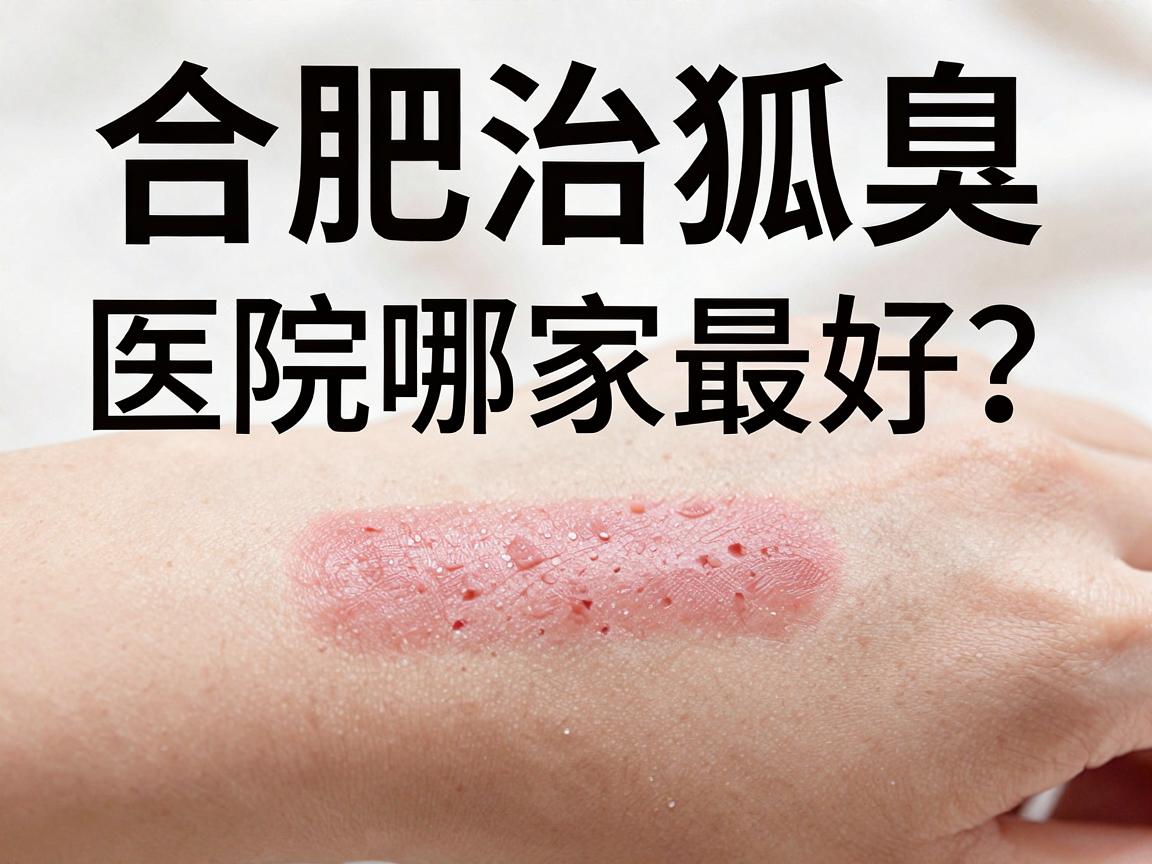 合肥治狐臭的医院哪家最好？亲测对比后，我劝你别只看名气