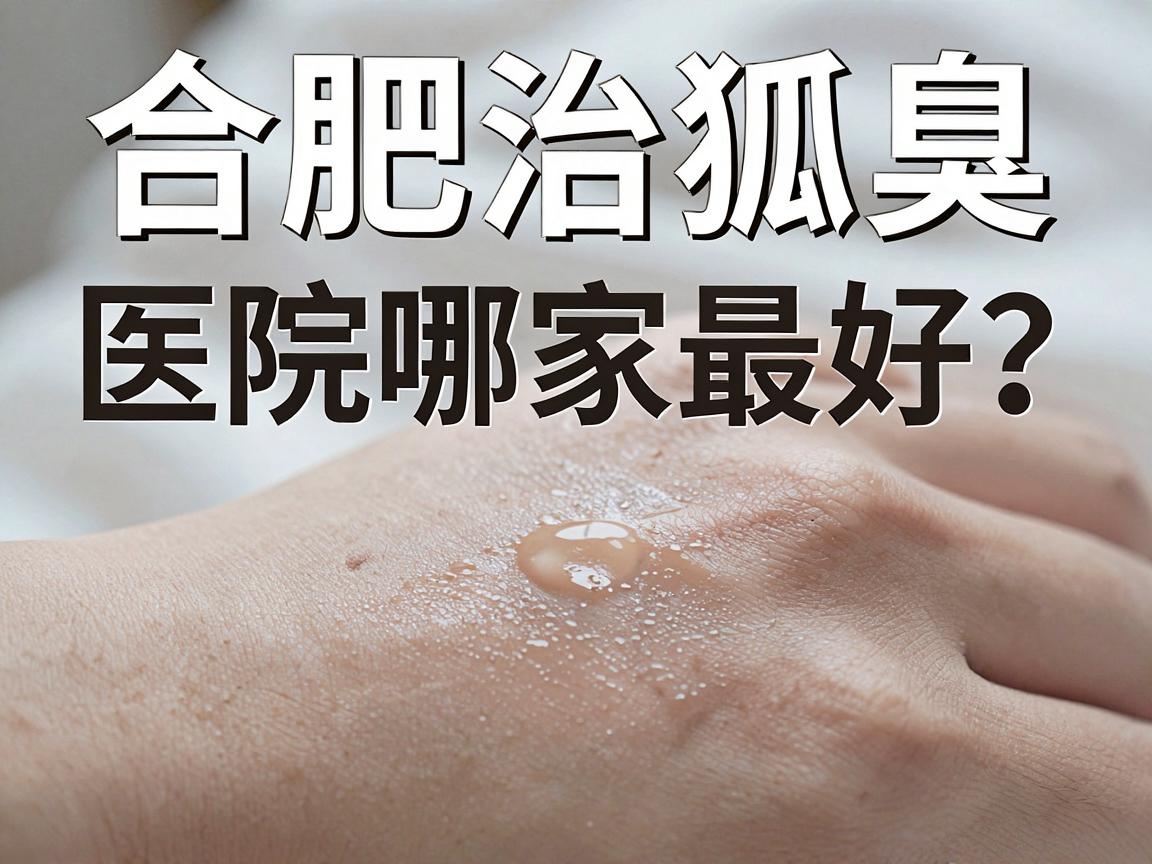 合肥治狐臭的医院哪家最好？亲测对比后，我劝你别只看名气