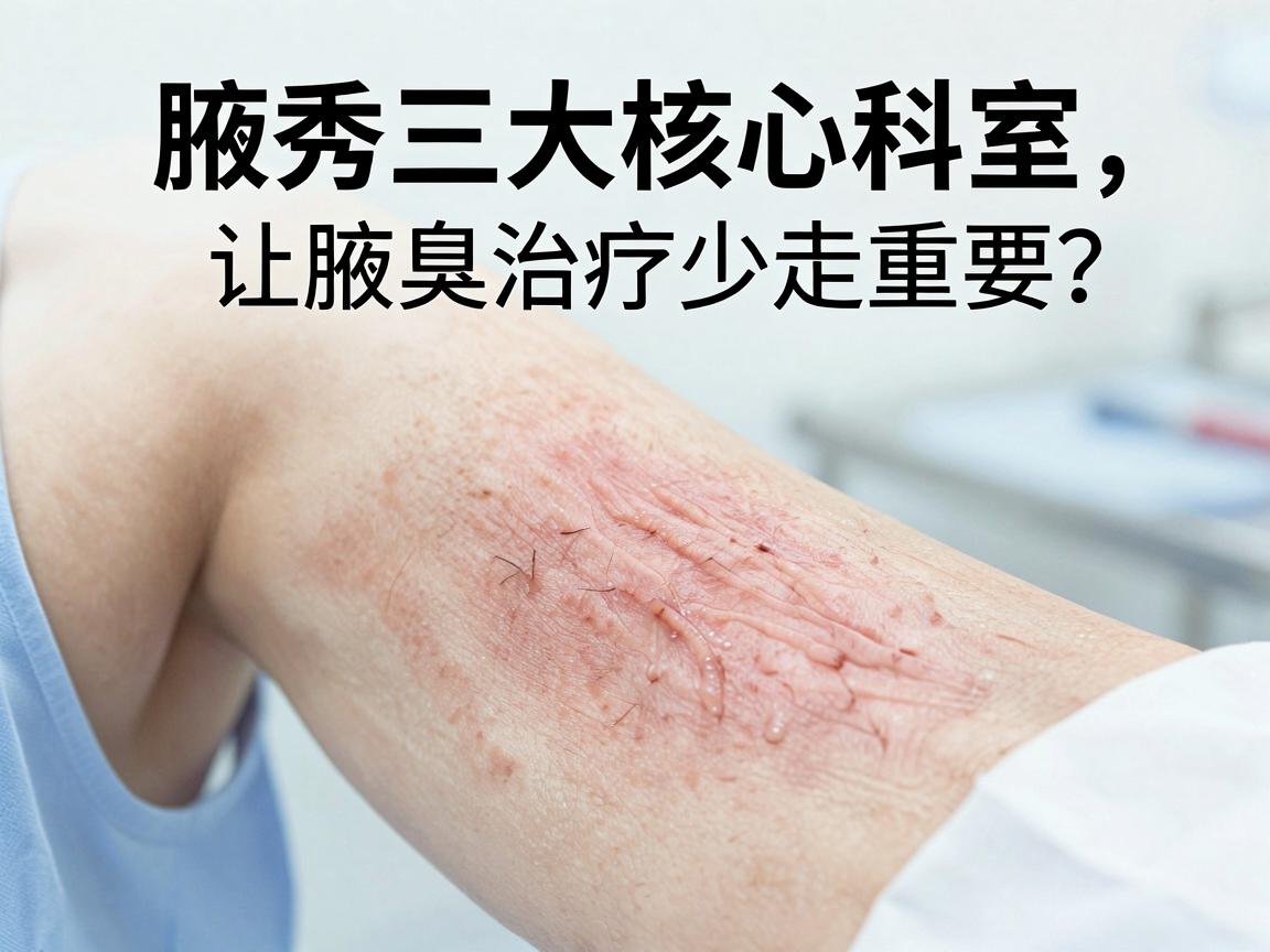 腋臭手术选对科室有多重要？腋秀三大核心科室，让腋臭治疗少走弯路