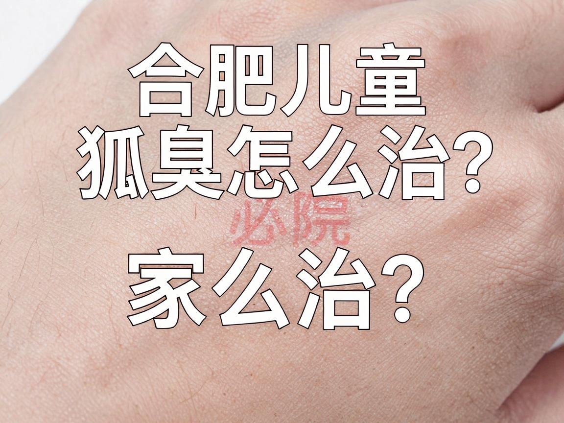 合肥儿童狐臭怎么治？家长必看的合肥治儿童狐臭医院选择指南