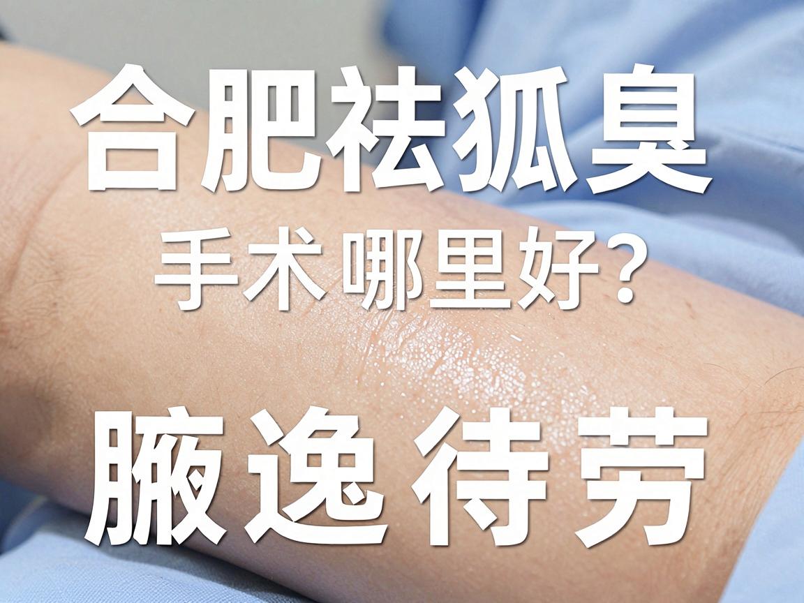 合肥祛狐臭手术哪里好？选对医院和医生，祛狐臭手术才真正腋逸待劳