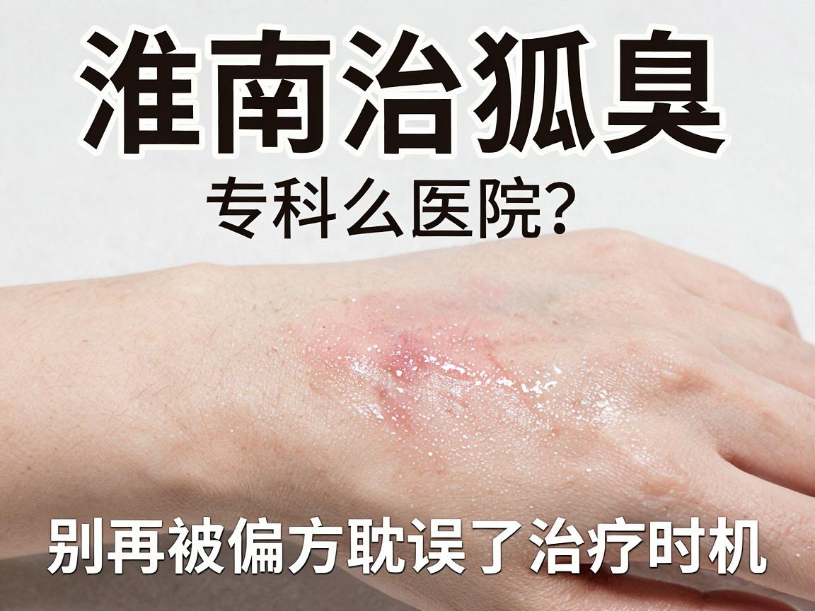 淮南治狐臭专科医院怎么选？别再被偏方耽误了治疗时机
