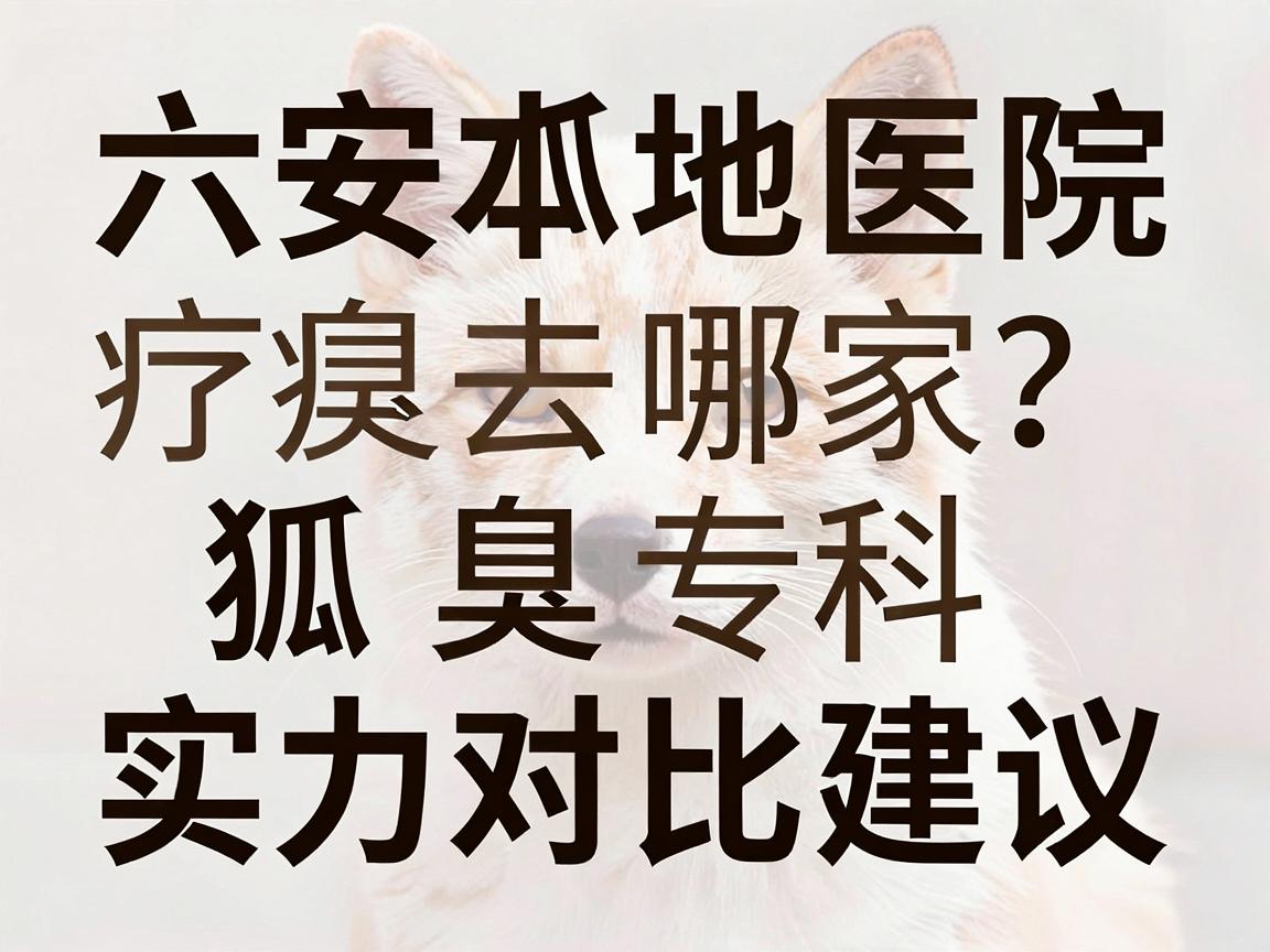 六安狐臭治疗去哪家医院？六安本地医院狐臭专科实力对比与建议
